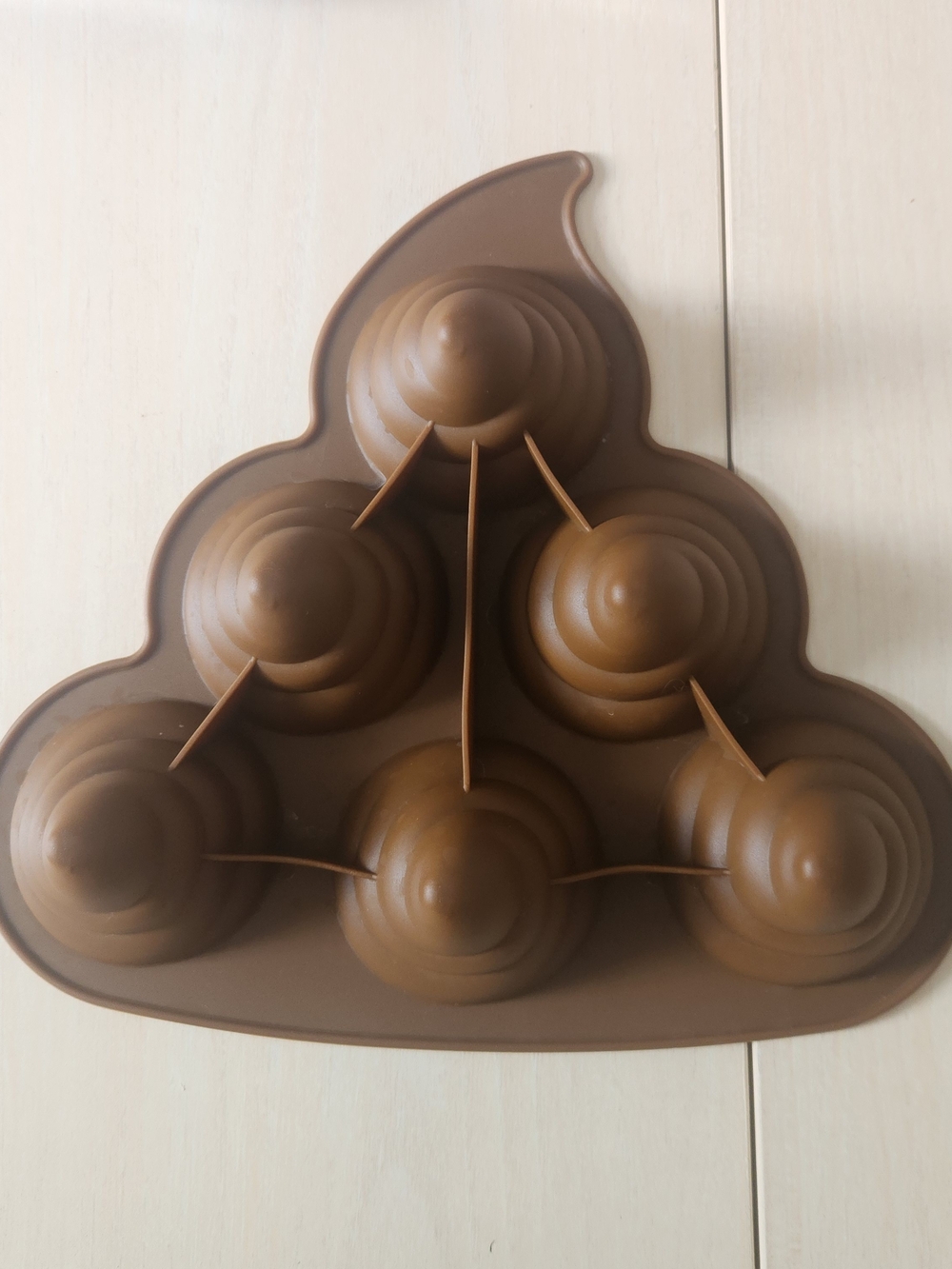 Silicone Brown Dome Baking Mold - Nonstick Home Kitchen